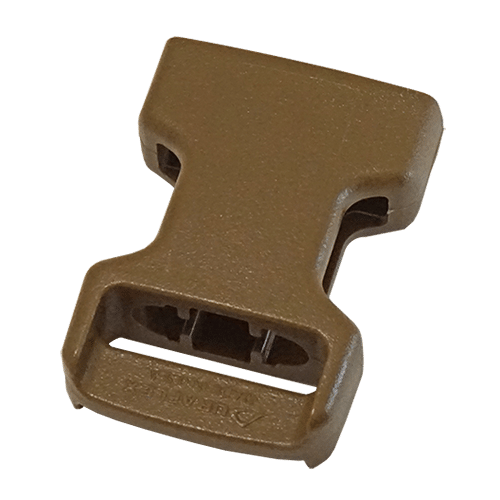 coyote brown plastic buckle