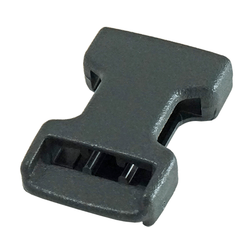 wolf gray plastic buckle