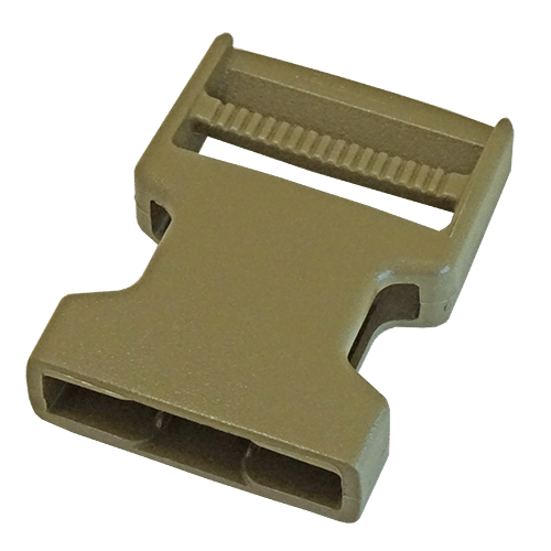 new tan plastic buckle