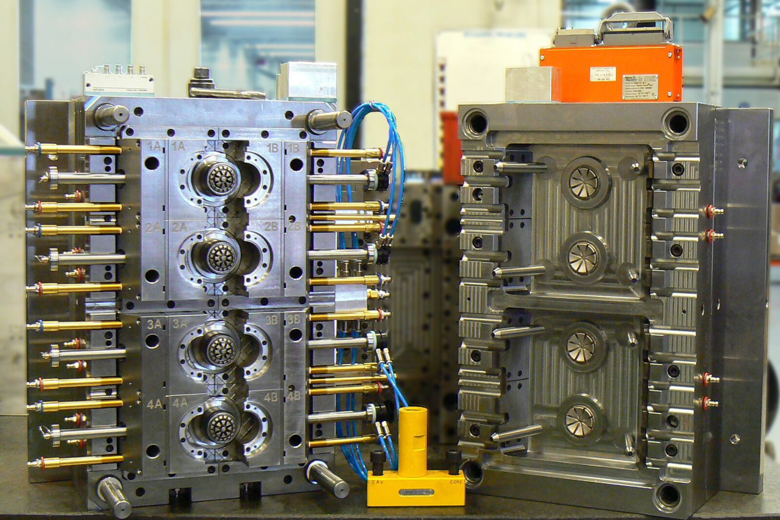 large metal molds
