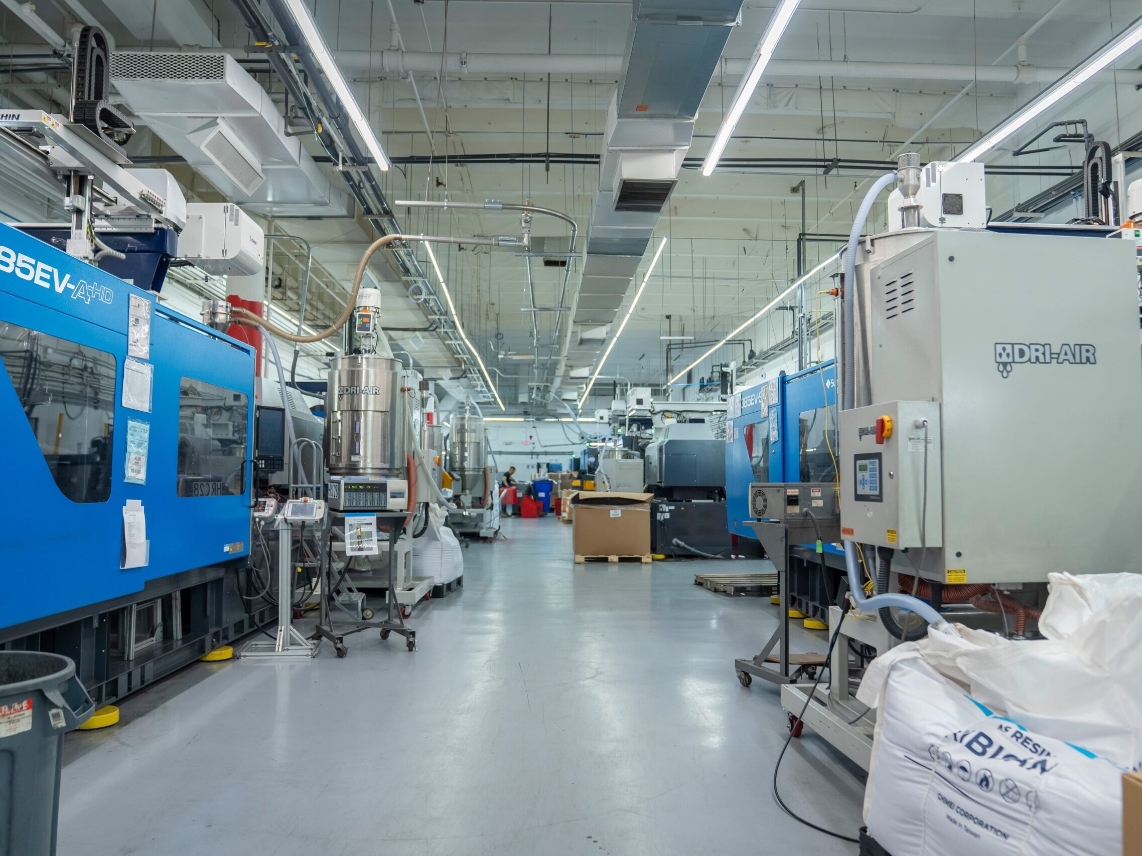 industrial plant floor